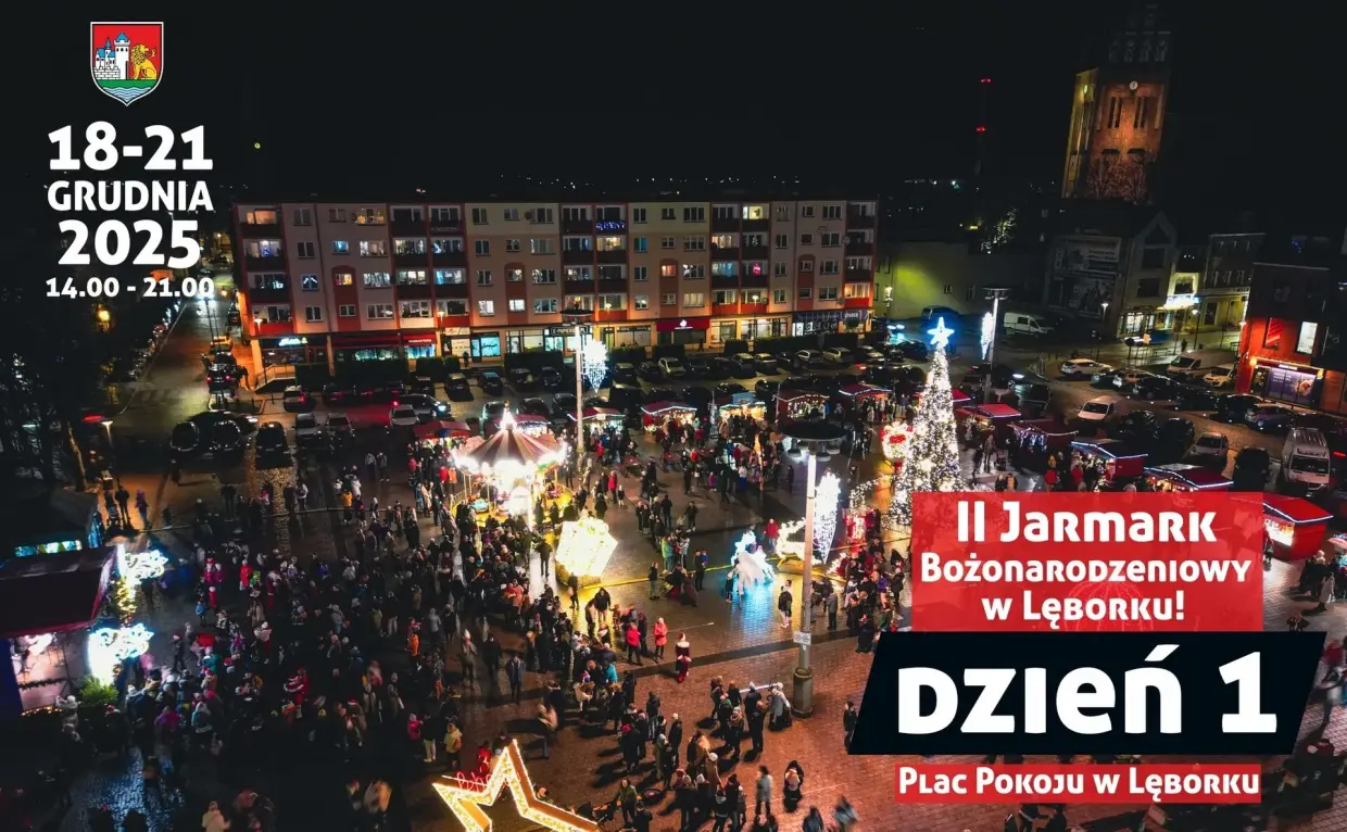 To już dziś - rusza Jarmark Bożonarodzeniowy w Lęborku!